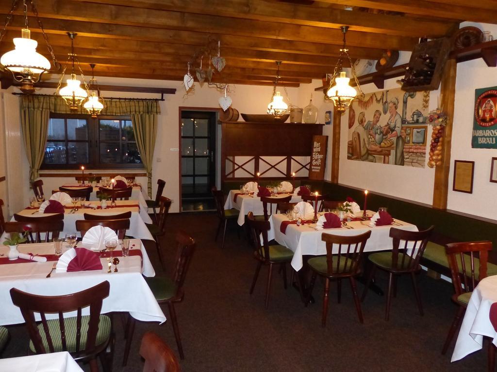 Hotel Friedchen Mit Eigener Fleischerei Artern Extérieur photo